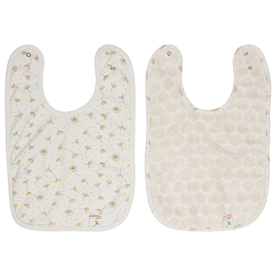 Podbradníky Bébé-Jou Fabulous Wish Grey 2ks