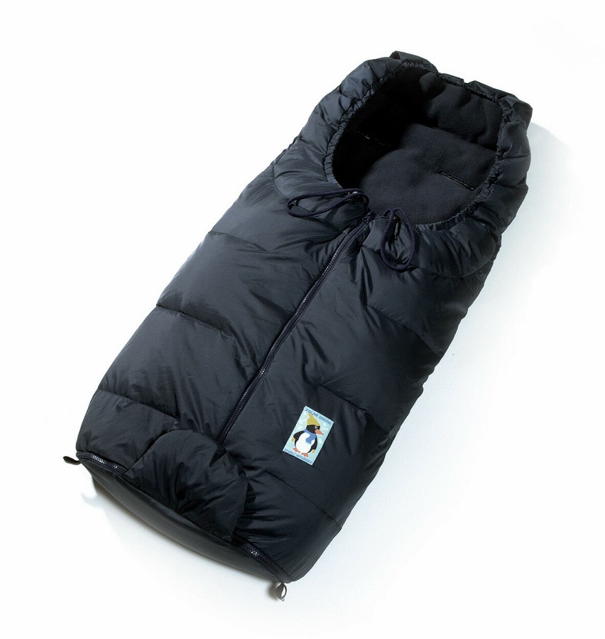 Aro pérový fusak Polar čierny, dĺžka 100 cm