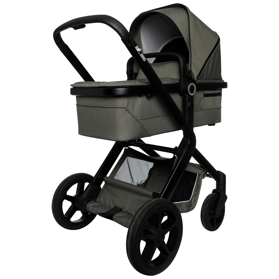 Koelstra kombinovaný kočík Next 2025 Stone Green  vrátane adaptéra na upevnenie autosedačky s úchytom Maxi Cosi, originálne pláštenky a slnečné clony!