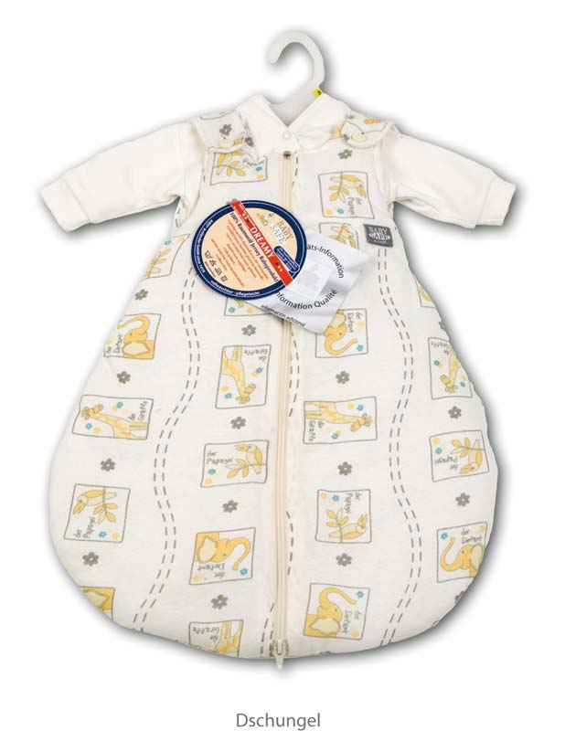 Aro novorodenecký spací vak 3v1 BabySafe Trolly jerzej Džungľa v.50/56