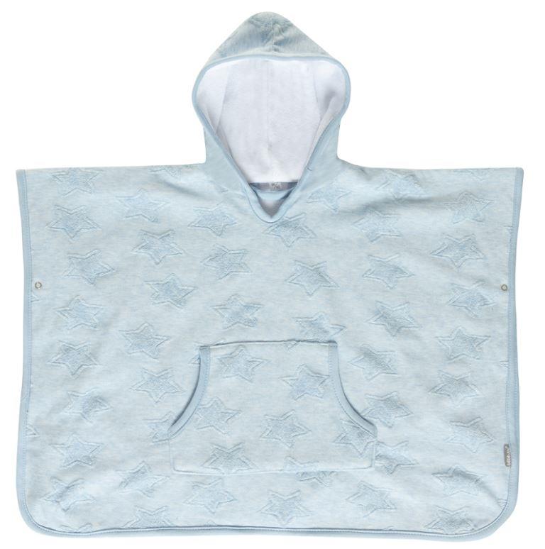 Froté pončo Bébé-Jou Fabulous Frosted Blue