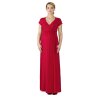 Tehotenské a dojčiace šaty Rialto Lonchette červené 0441