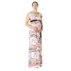 Tehotenské a dojčiace šaty Rialto Lonchette farebná potlač 0519