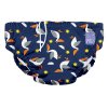 modré kojenecké plavky velikost S 5-7kg swim nappy pelican pier