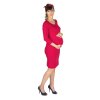 Tehotenské šaty Rialto Lunna červené 0441