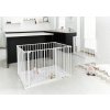 Detská ohrádka Babydan Square Playpen Biela + matrac