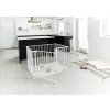 Detská ohrádka Babydan Square Playpen Biela + matrac