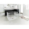 Detská ohrádka Babydan Square Playpen Biela + matrac