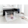 Detská ohrádka Babydan Square Playpen Biela + matrac