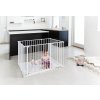 Detská ohrádka Babydan Square Playpen Biela + matrac