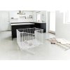 Detská ohrádka Babydan Square Playpen Biela + matrac