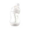 Dojčenská S-fľaška Difrax, široká, Antikolik, biela, 200 ml