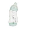 Dojčenská S-fľaška Difrax, široká, Antikoliková, mentolová - 310 ml