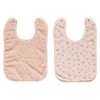 Podbradníčky Bébé-Jou Fabulous Wish Pink 2ks