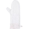 Sprchové žinky XL Bébé-Jou Fabulous Hearts krémové so srdiečkami