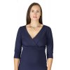 Tehotenské šaty na dojčenie Rialto Diva tmavo modrá 0476