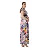 Tehotenské a dojčiace šaty Rialto Lonchette pestrý vzor 0630
