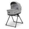 Hlboká vanička Aptica XT Horizon Grey na stojane Stand Up poslúži pre novorodencov alebo na cestách aj ako postieľka