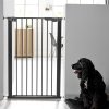 20916 5690 DogSpace Bonie extra vysoka bránka 105 cm, kovová, čierna, pre psov