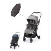 Športiak Recaro Lexa Elite silent grey pre dieťa hneď od narodenia až do 22 kg. Praktický, ľahký, ovládateľný, otočná sedačka, slnečník, sieťka proti hmyzu v cene.