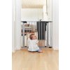 70117 BabyDan Asta Silver with 1 ext girl grabs gate S