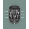 Inglesina autosedačka Darwin Recline I-SIZE 0+ 2025 Pashmina Beige  Rozbaleno z výstavy