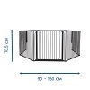 501512 CombiFit XXL, black Dimensions