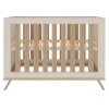 Sienna Cashmere 120x60 kiságy szemből felső ágyrács állás