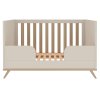 Sienna Cashmere 140x70 átalakított kiságy leesésgátlóval szemből
