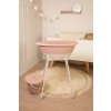 Kúpacia sada Luma - vanička Blush Pink so stojanom