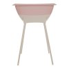 Kúpacia sada Luma - vanička Blush Pink so stojanom