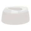 L017101 01 ergonomický nočník dvojdielny krémová Luma pure oat