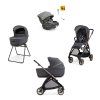 Kočík Inglesina Electa Darwin Recline Evo 4v1 2026 Garage Grey