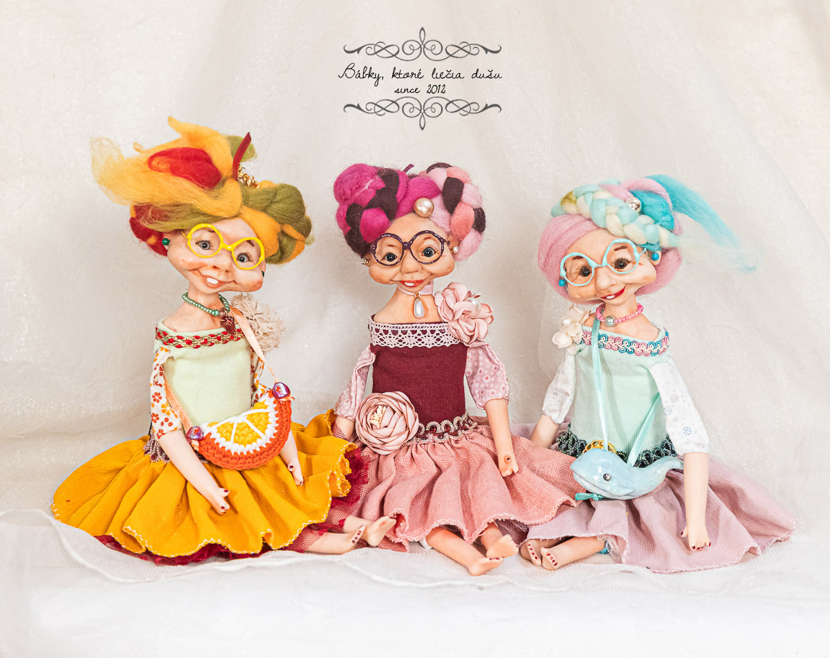 ŇuŇu - Bábky, ktoré liečia dušu® - tvorba Zuzana Almáši Koreňová