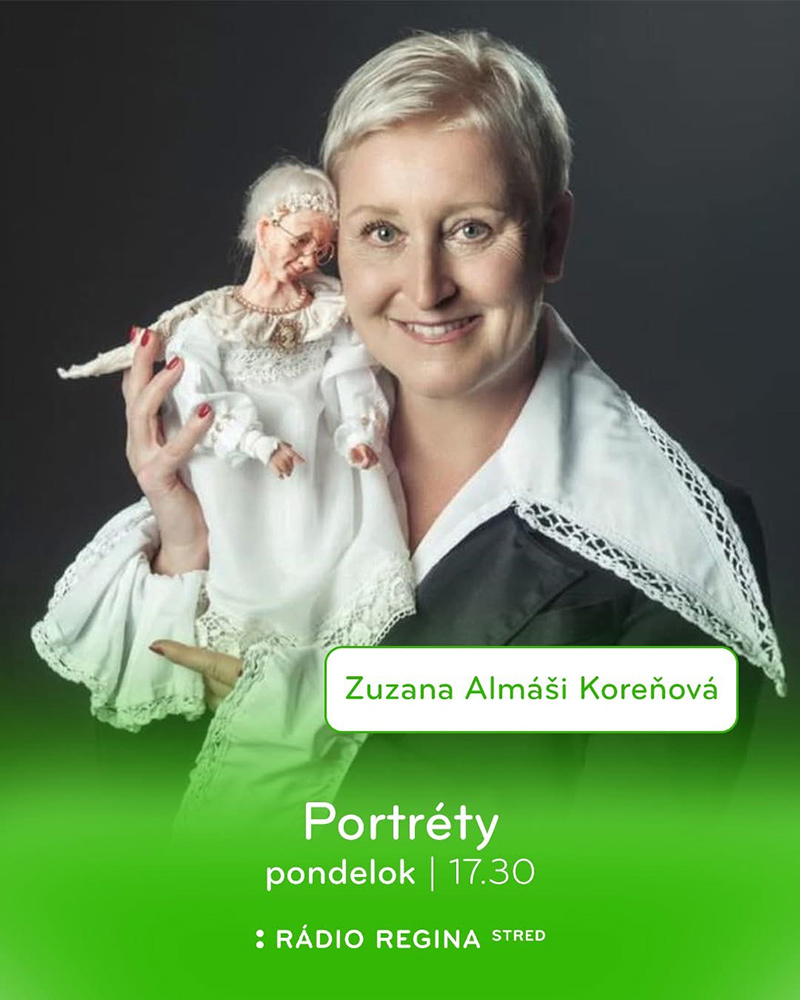 Zuzana Almáši Koreňová - rozhovor v relácii Portréty pre Rádio Regina