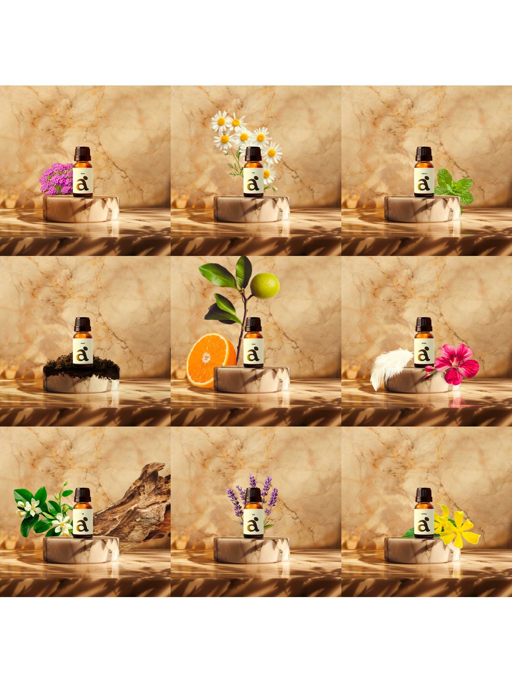 10 ml směs esenciální olej kolekce elementy babl.cz