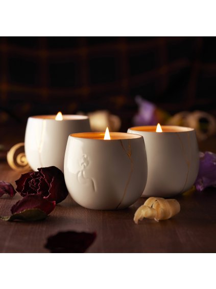 350 ml svíčka ze sojového vosku nekonečno luxusní porcelán nekonečno babl.cz
