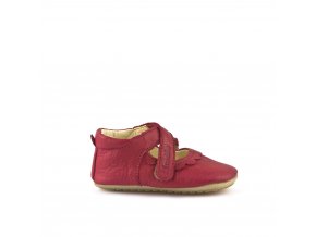 Froddo kožené capáčky/sandálky Prewalkers G1140002-2 červené