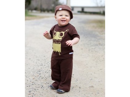 RuggedButts - Brown Mommy Monster tričko