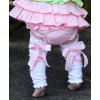 RuffleButts - Pink Ballet Bow Legwear návleky na nohy