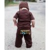 RuggedButts - Brown Mommy Monster Crawler tepláky