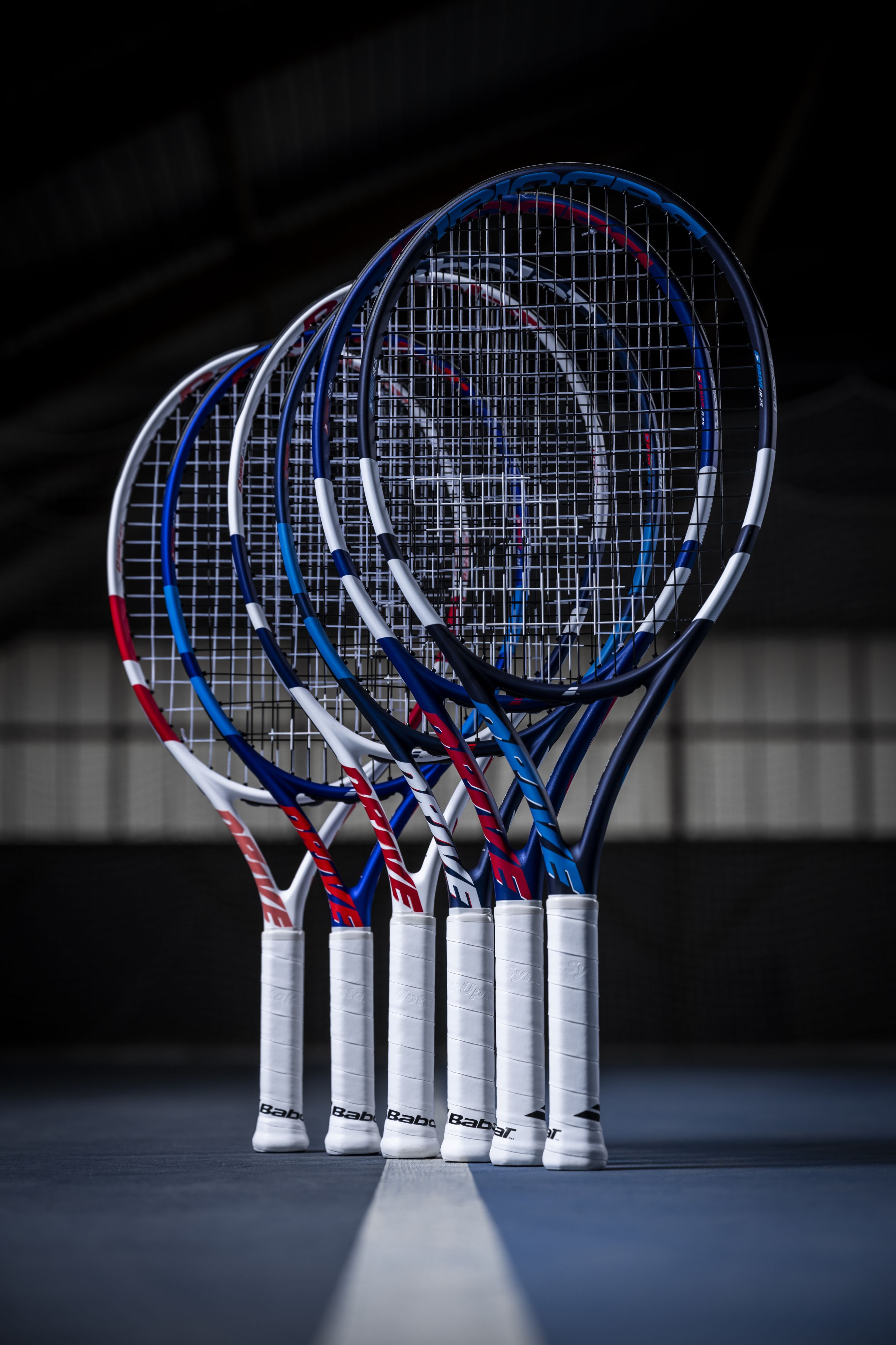 Detská tenisová raketa Babolat pri tréningu