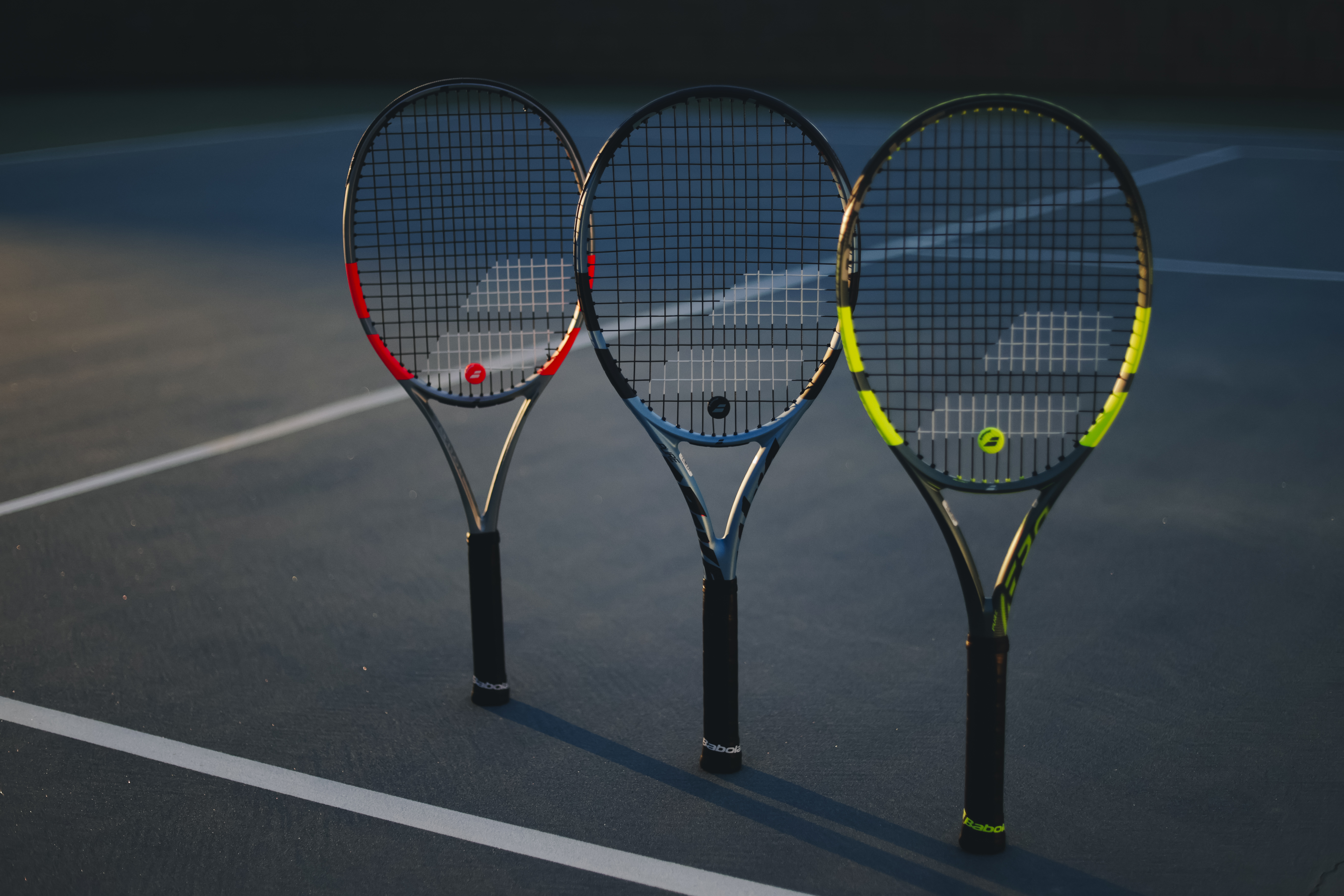 Vyváženie tenisovej rakety Babolat