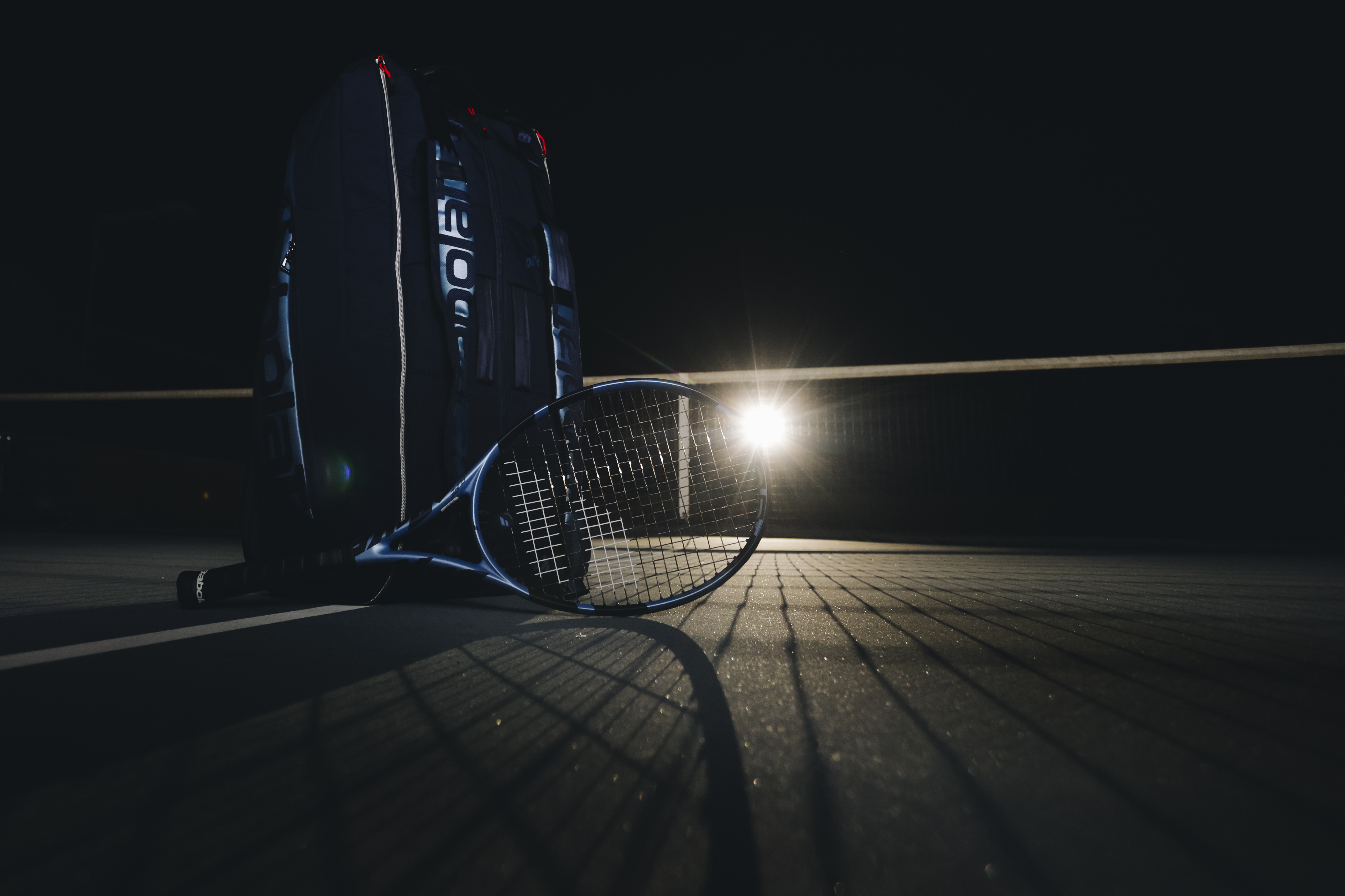 Vzor výpletu tenisovej rakety Babolat