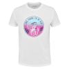 Babolat EXERCISE MESSAGE TEE MEN (Farba Biela/biela 1000, Veľkosť S)