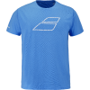 Babolat EXERCISE MESSAGE TEE (Farba Malibu Blue 4062, Veľkosť S)