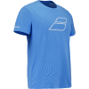 Babolat EXERCISE MESSAGE TEE (Farba Malibu Blue 4062, Veľkosť S)