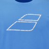 Babolat EXERCISE MESSAGE TEE (Farba Malibu Blue 4062, Veľkosť S)