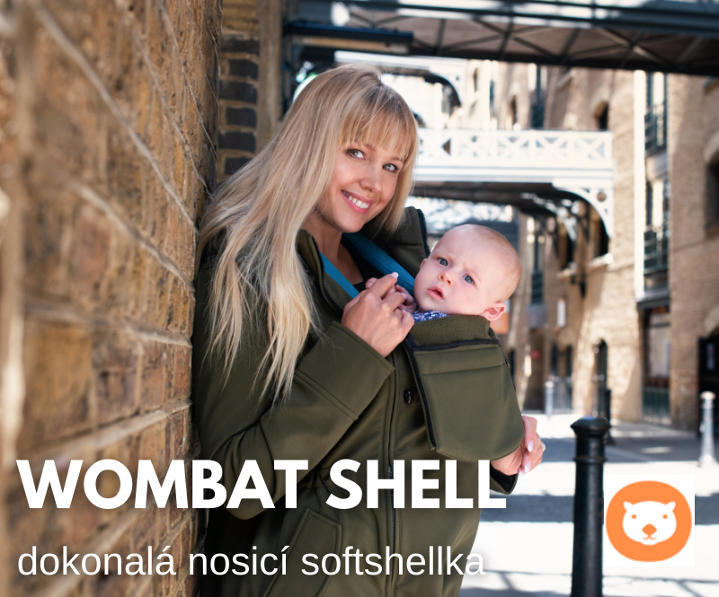 Wombatshell - softshellová nosicí bunda