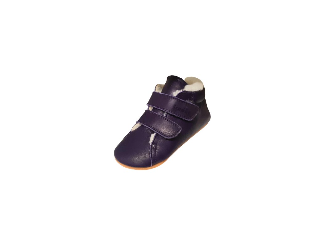 Froddo barefoot zimní capáčky Prewalkers Purple G1130013-7